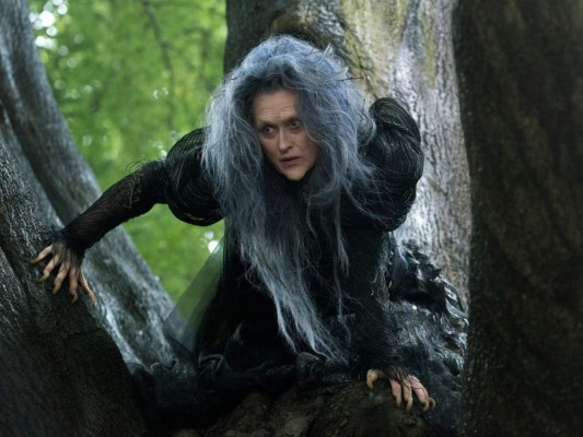 La legendaria Meryl Streep personificó a una terrible y fea bruja en 'Into the Woods'. Ella puede hacer lo que sea.