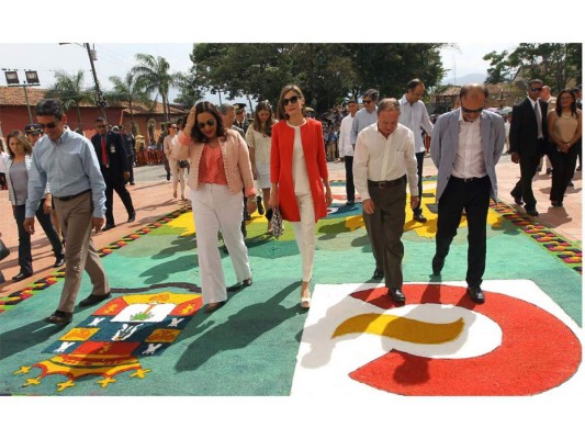 ¡Reina Letizia en Comayagua!