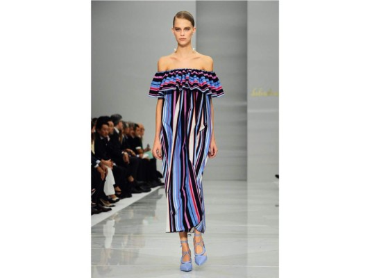 Maxi dress de la colección SS 2016 de Salvatore Ferragamo