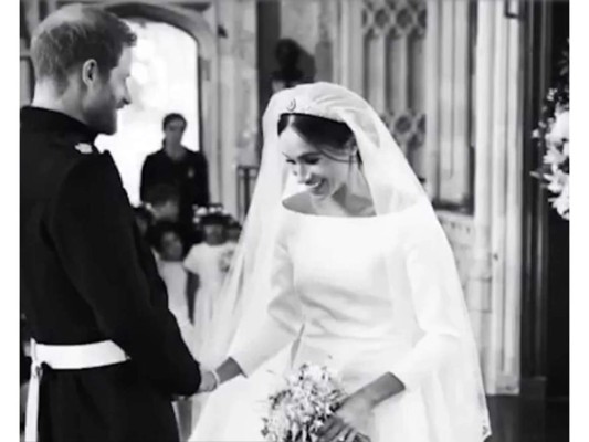 Fotos inéditas de Meghan y Harry en su primer aniversario de bodas