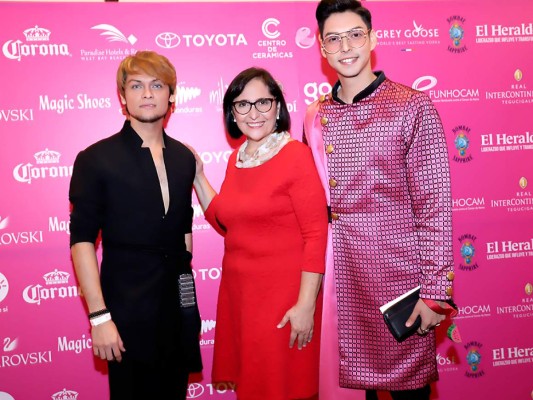Juan Carlos Salazar, Rosemonde Abedrabbo y Derek Kattán
