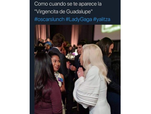 Los memes de Yalitza y Lady Gaga