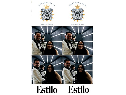 Estilo Photobooth en la prom 2019 de la EIS