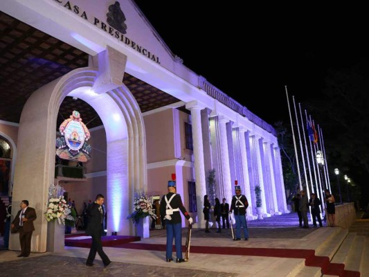 Honduras: Una cena con Letizia en Casa de Gobierno