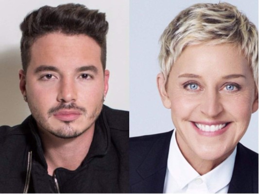 J Balvin como invitado en The Ellen DeGeneres Show