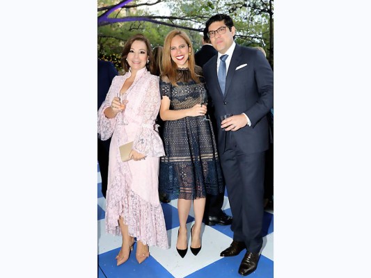 Julia Rishmawy, Julissa Ustariz y José Maymir Jarquín