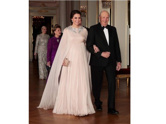 Kate Middleton como toda una diosa en Noruega