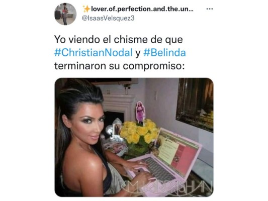 Los mejores memes de la separación entre Christian Nodal y Belinda