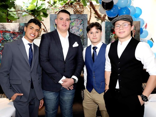 Héctor Carrette, Luis Rodrigo Caballero, Joshua Antonie Ramos y José Guillermo Rivera