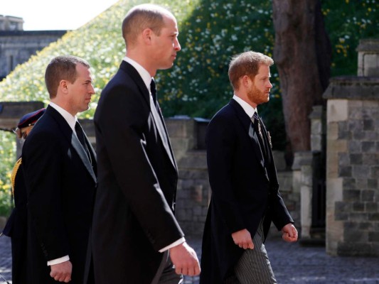 William y Harry se reencuentran en el funeral del príncipe Felipe