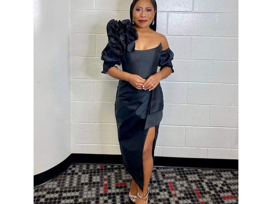 Yalitza Aparicio luce vestidos de diseñadores sudamericanos