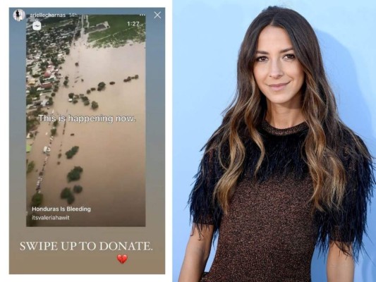 Arielle Charnas: quien es una blogger e influencer de moda estadounidense muy conocida mostró su apoyo a nuestro país.<br/>