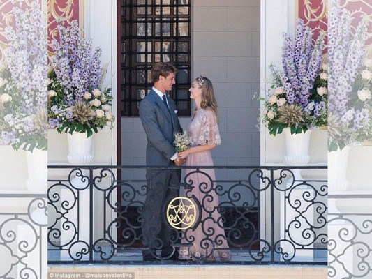 Valentino viste a Beatrice Borromeo en el día de su boda