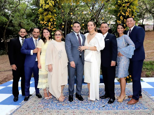 Jorge Zelaya, Juan Zelaya, Nabila Facussé, Zenia, Rafael Zelaya, Agella Andonie, Jorge, Zenia y Manuel Zelaya