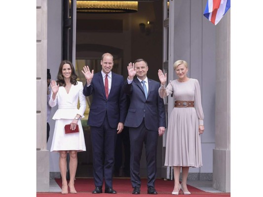 Tour de la familia real en Polonia