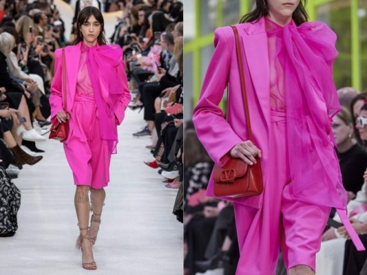 Valentino presentó su colección Spring 2020 en Paris Fashion Week