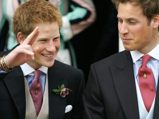 Los momentos más adorables de Harry y William a través de los años