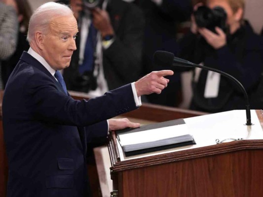 Joe Biden advierte a Rusia durante su discurso en el Estado de la Unión