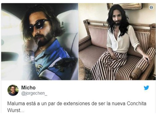 Los mejores memes de Maluma y sus looks