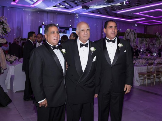 Guillermo Orellana y Giordanna Kafati festejan su boda