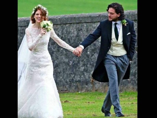 Kit Harington y Rose Leslie tuvieron su “felices para siempre”