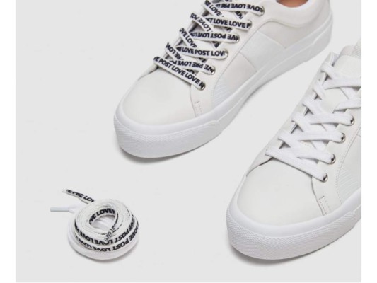 White sneakers