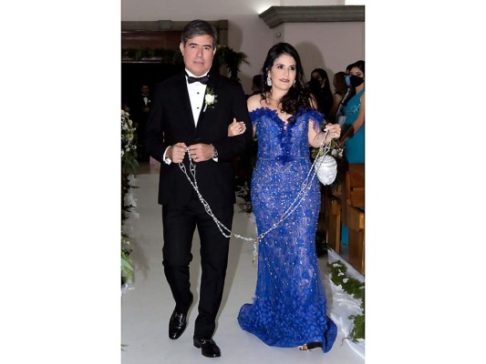 La boda eclesiástica de Paola Pineda y Alejandro Martínez    