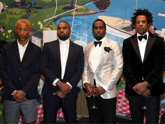 Pharrell, Kanye West, P. Diddy, Jay-Z