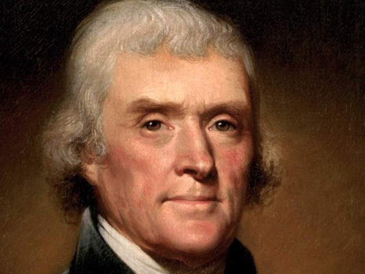 2. En el puesto número dos se encuentra otro de los llamados “padres de la patria”, Thomas Jefferson (1801 – 1809). Se desenvolvió como terrateniente en Virginia con activos que ascenderían hoy a 234 millones de dólares.