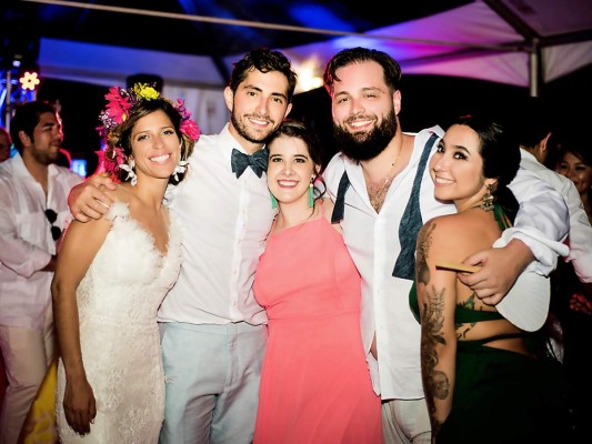 Boda de Dharya Williams y Roberto Kattán