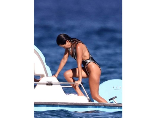 Las vacaciones de Kourtney Kardashian y su novio Younes