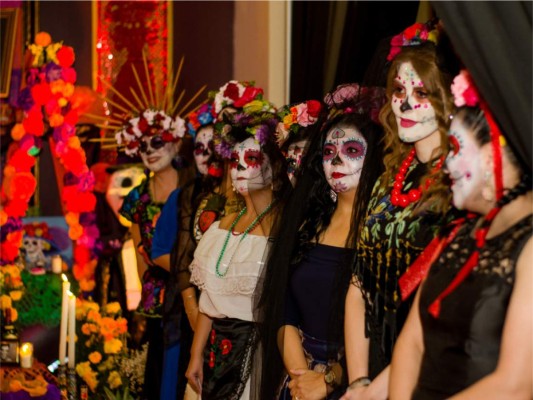 Inauguración de 'Altar de muertos' Hotel Marriott en Tegucigalpa