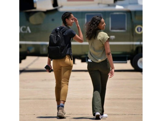 El cambio de Malia y Sasha Obama