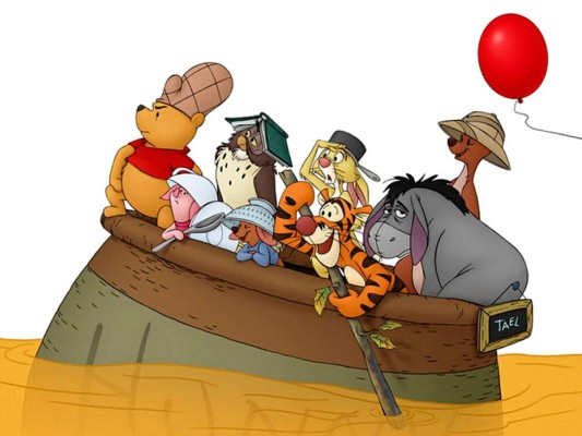 ¿Quiénes inspiraron los personajes de Winnie the Pooh?