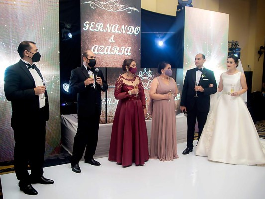 La boda de Azaria Martínez y Fernando Torres