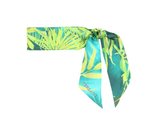 Pañuelo de seda estampada
