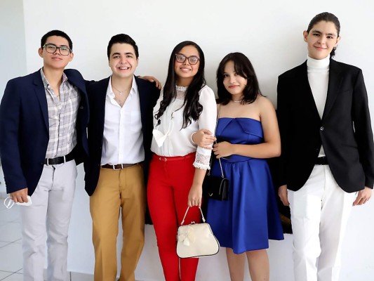 Kenneth Arguijo, Fernando Gómez, Eva Salgado, Ana Rampone y José Cabrera