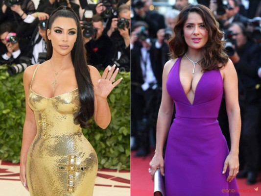 Kim Kardashian habla sobre Salma Hayek