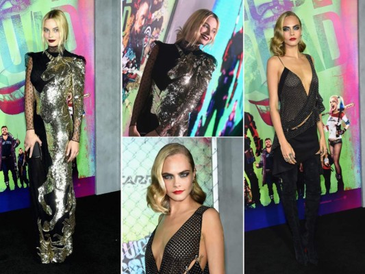 Nueva York: Margot Robbie y Cara Delevingne