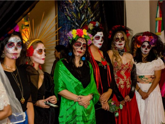 Inauguración de 'Altar de muertos' Hotel Marriott en Tegucigalpa