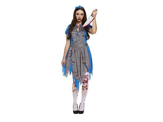 . Alicia en el país de las maravillas ( Zombie)<br/>Este personaje de Disney tan dulce es transformado en un zombie lleno de sangre y con hambre de cerebros humanos.<br/>