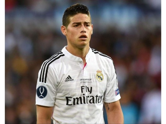 8. James Rodríguez <br/>Tiene 45.9 millones de seguidores. James Rodríguez fue catalogado como el segundo mejor centrocampista de Europa por parte del Centro Internacional de Estudios del Deporte.