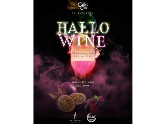 HALLO-WINE en The Winery <br/>Este 24 de Octubre, celebra HALLO-WINE en The Winery y disfruta tres cócteles de miedo, hechos con Drink Tonicals. Si eres miembro de The Grand Cru tienes entrada libre para ti y tus invitados. You can’t miss the boos!<br/>
