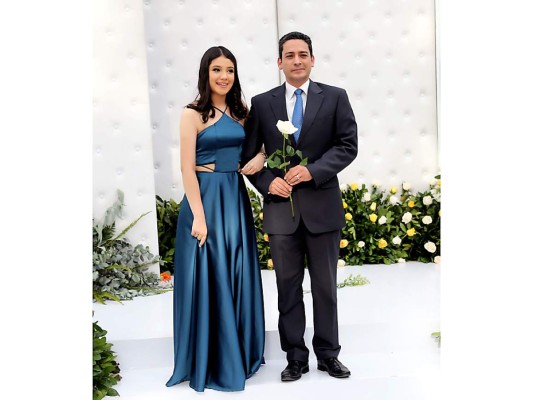 Nathalia Morazán y Roberto Salgado