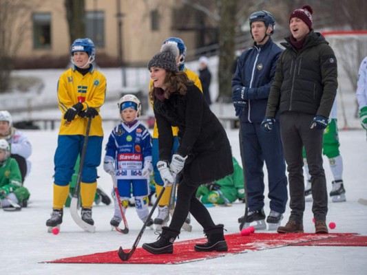 Kate Middleton y el Príncipe William en Suecia