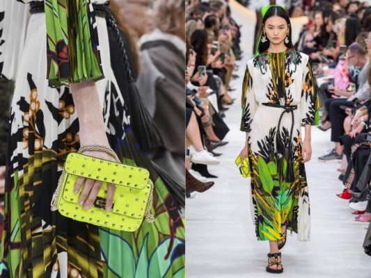 Valentino presentó su colección Spring 2020 en Paris Fashion Week