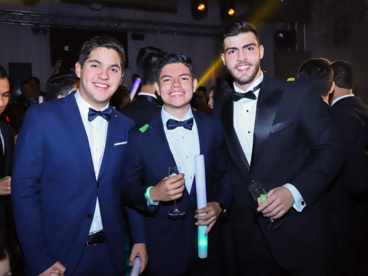 Alex Carranza, Luis Triminio, Mario Sabat
