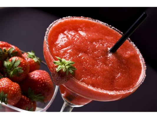 Daiquiri de fresa para San Valentín