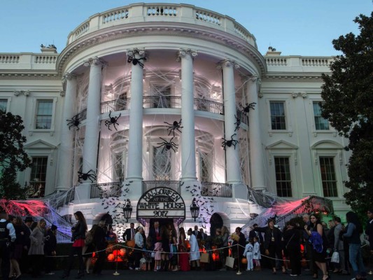 Los Trump celebran primer Halloween