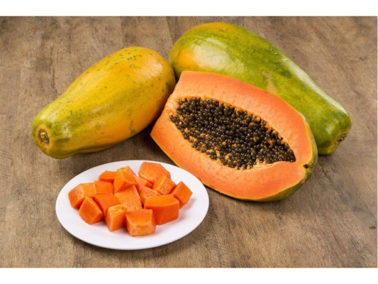 La papaya en ayunas